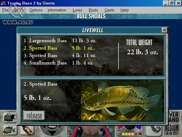 Изображение игры: Trophy Bass 2