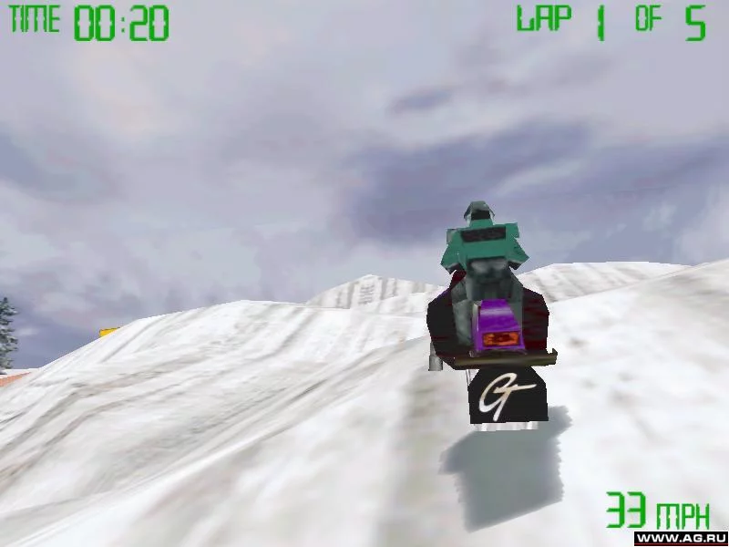 Изображение игры: Snowmobile Championship 2000