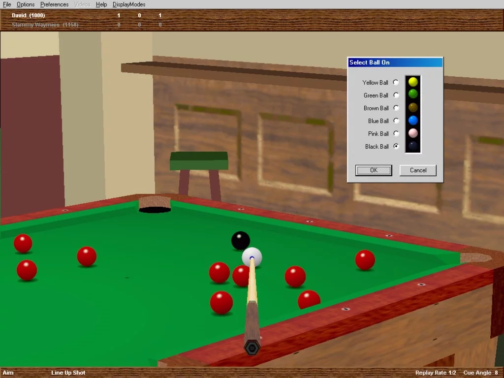 Изображение игры: Virtual Pool Hall