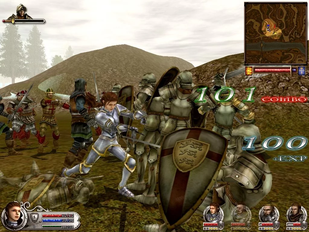 Изображение игры: Wars & Warriors: Joan of Arc