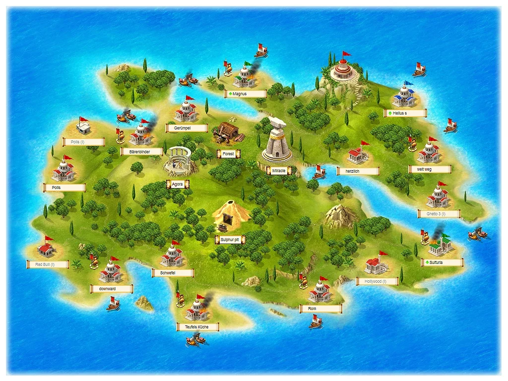 Изображение игры: Ikariam