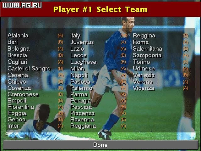 Изображение игры: Championship Manager 2