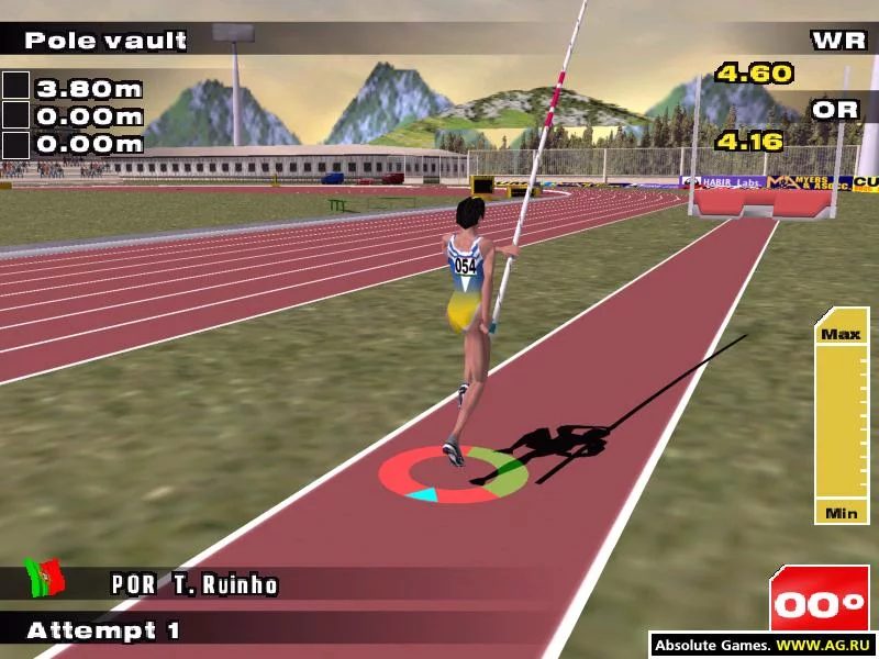Изображение игры: Sergei Bubka's Millennium Games