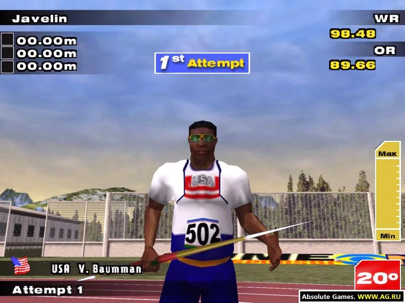 Изображение игры: Sergei Bubka's Millennium Games