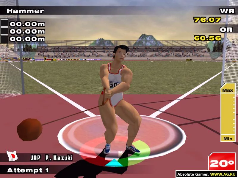 Изображение игры: Sergei Bubka's Millennium Games