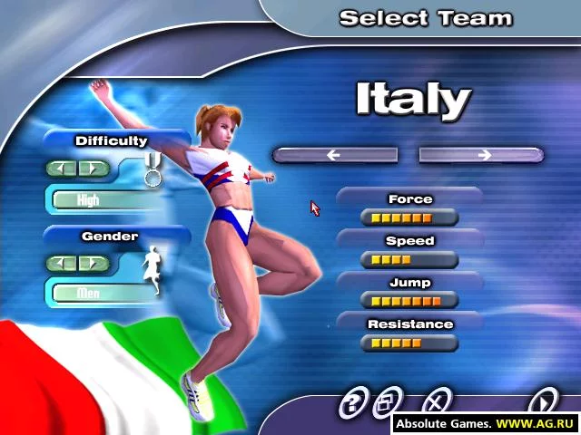 Изображение игры: Sergei Bubka's Millennium Games