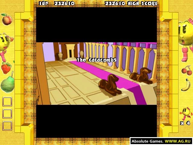 Изображение игры: Ms. Pac-Man: Quest for the Golden Maze