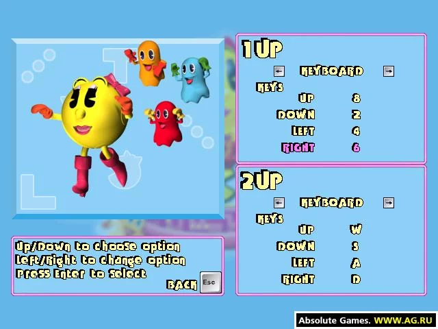 Изображение игры: Ms. Pac-Man: Quest for the Golden Maze