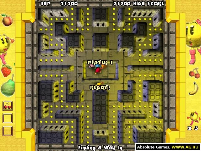 Изображение игры: Ms. Pac-Man: Quest for the Golden Maze