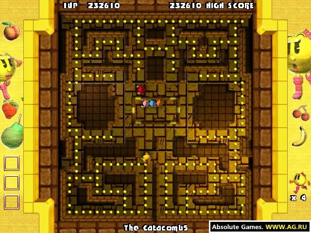 Изображение игры: Ms. Pac-Man: Quest for the Golden Maze