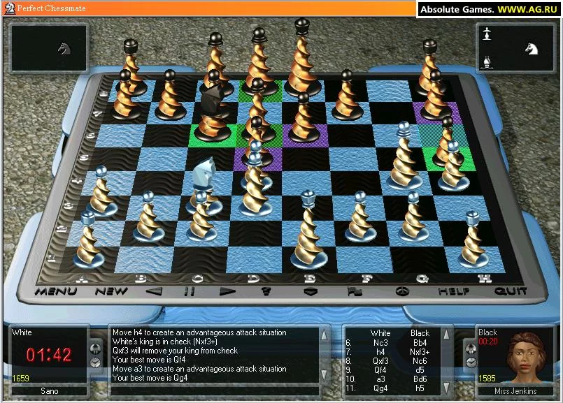 Изображение игры: Perfect Checkmate