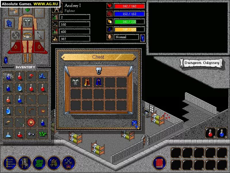 Изображение игры: Aaron Hall's Dungeon Odyssey