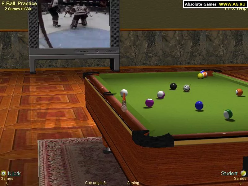 Изображение игры: Live Billiards