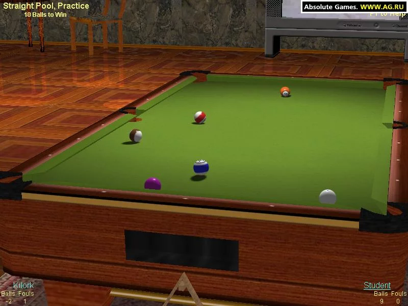Изображение игры: Live Billiards