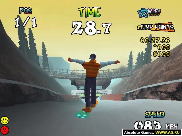 Изображение игры: Winter Sports Snow Wave 2