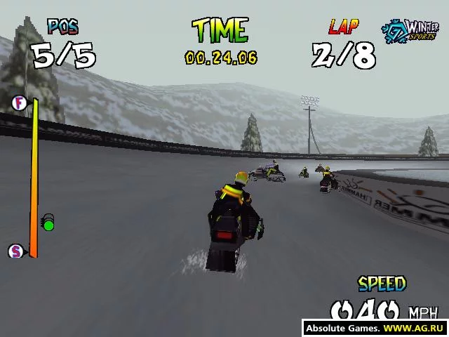 Изображение игры: Winter Sports Snow Wave 2