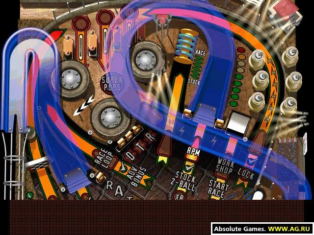 Изображение игры: Dirt Track Racing Pinball