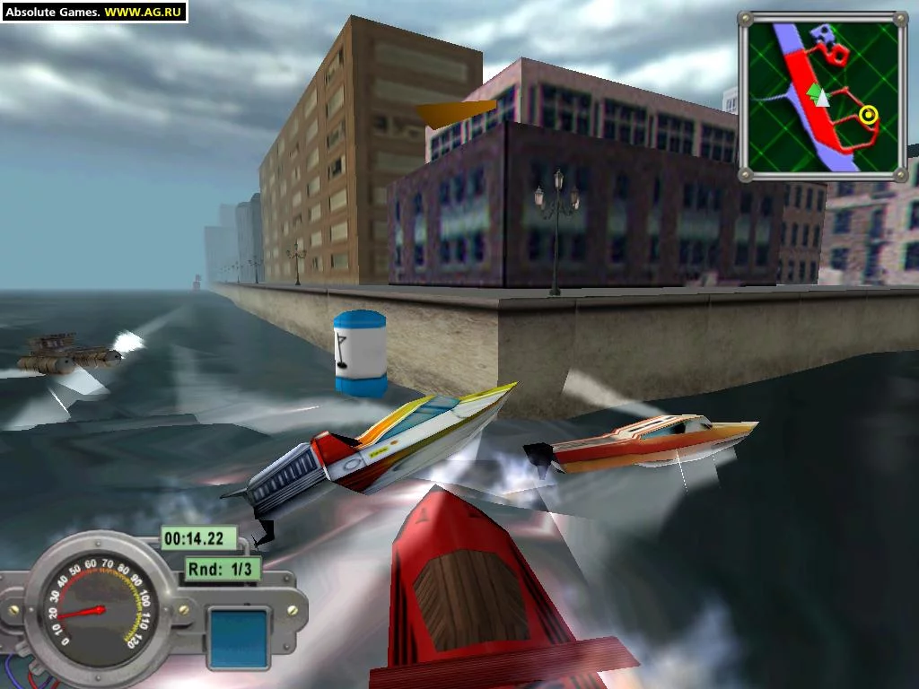 Изображение игры: London Thames Racer