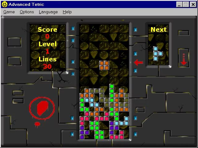 Изображение игры: Advanced Tetric