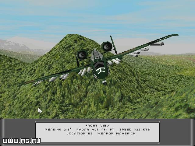 Изображение игры: Silent Thunder: A-10 Tank Killer 2