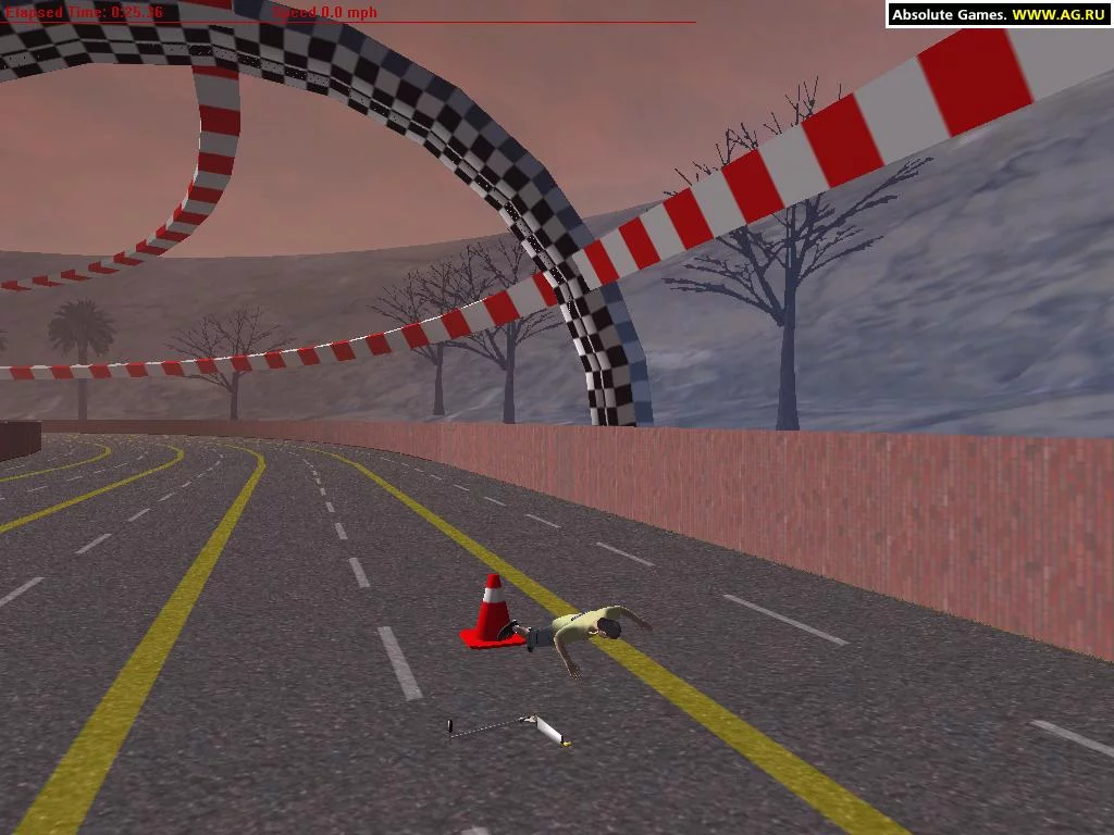 Изображение игры: 3D Scooter Racing