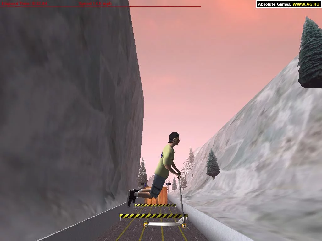 Изображение игры: 3D Scooter Racing