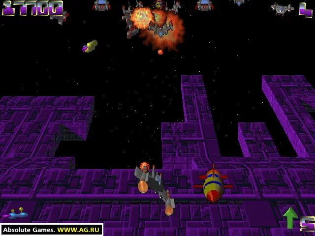 Изображение игры: 3D Hyper Space Fighters