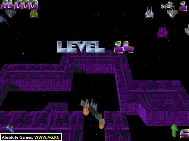 Изображение игры: 3D Hyper Space Fighters