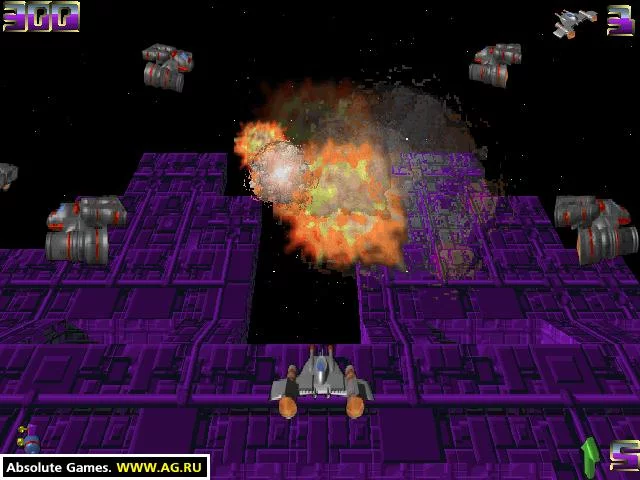 Изображение игры: 3D Hyper Space Fighters