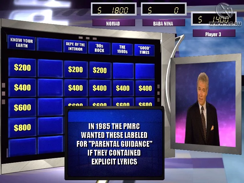 Изображение игры: Jeopardy! 2003