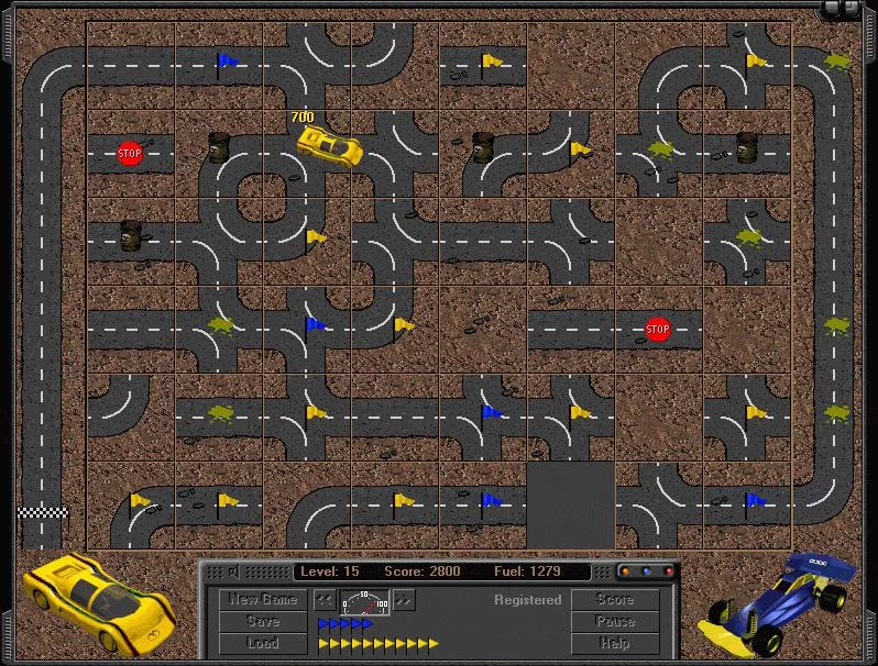 Изображение игры: Puzzle Rally