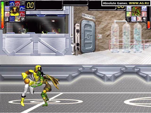 Изображение игры: Superhero Sports Basketball