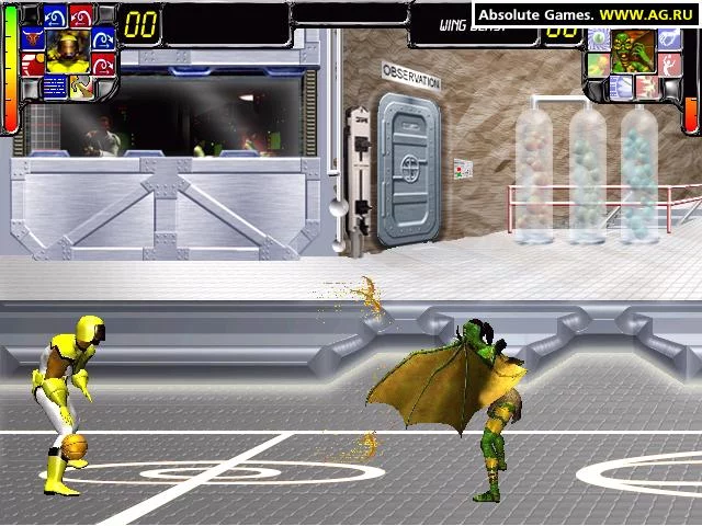 Изображение игры: Superhero Sports Basketball