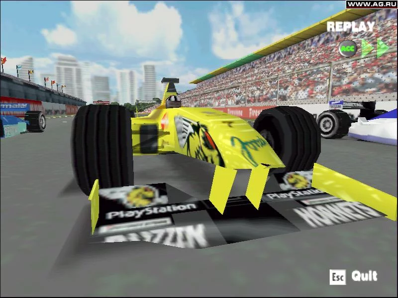 Изображение игры: Formula One '99