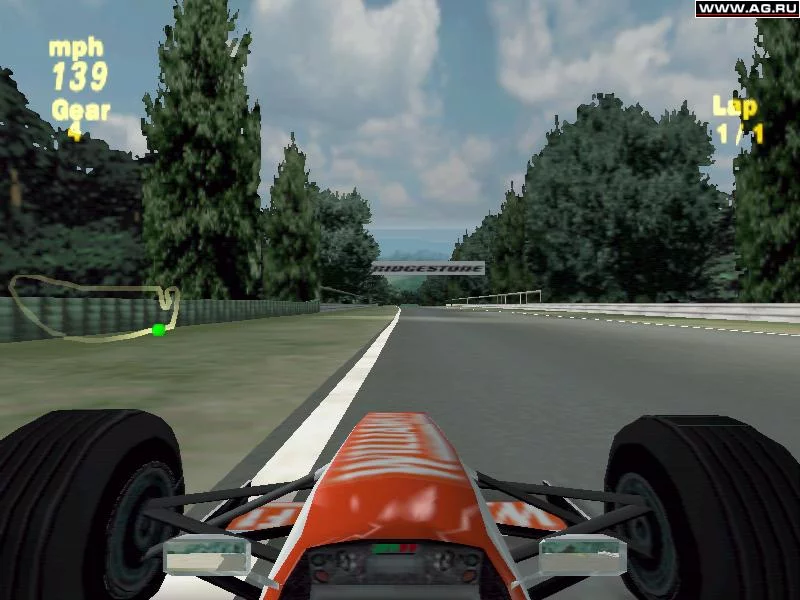 Изображение игры: Formula One '99