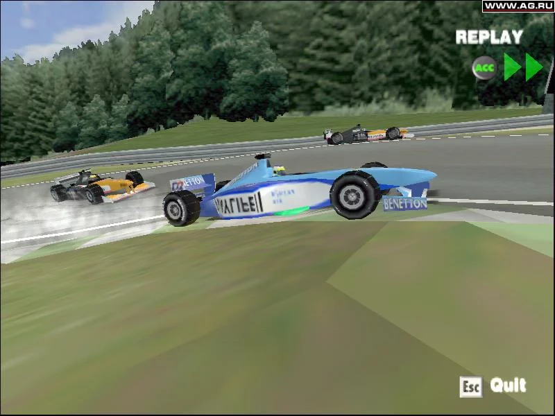 Изображение игры: Formula One '99