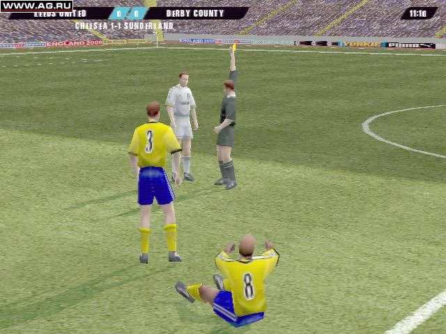 Изображение игры: FA Premier League Football Manager 2000