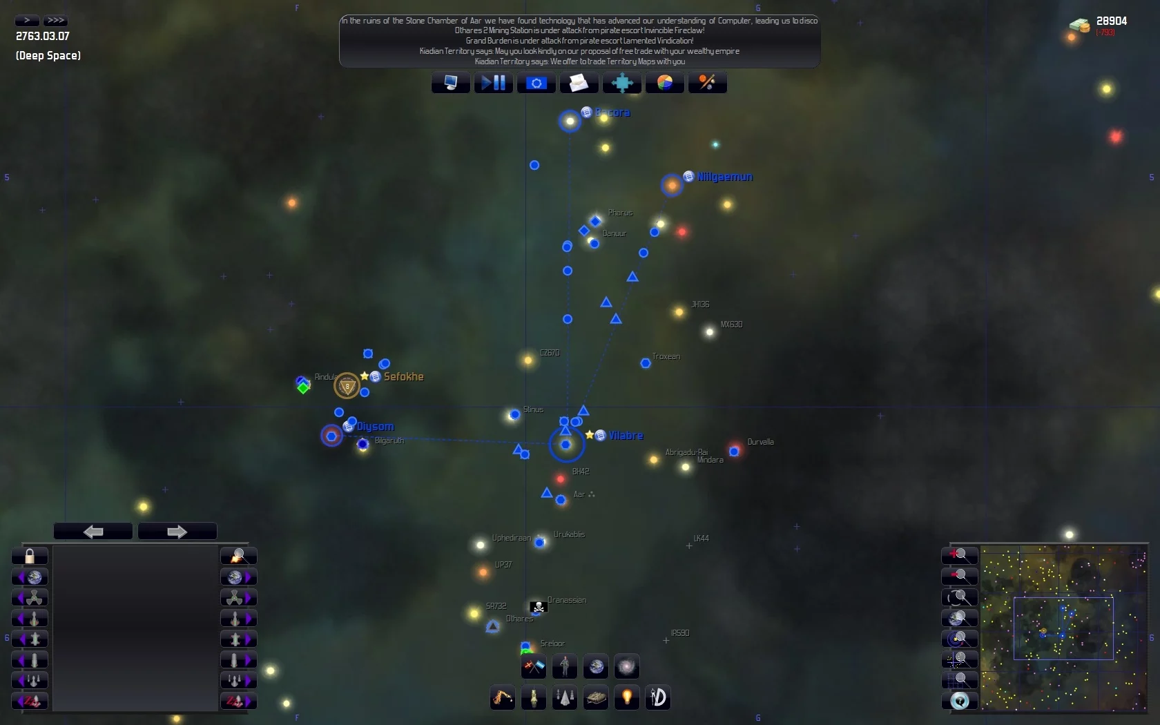 Изображение игры: Distant Worlds