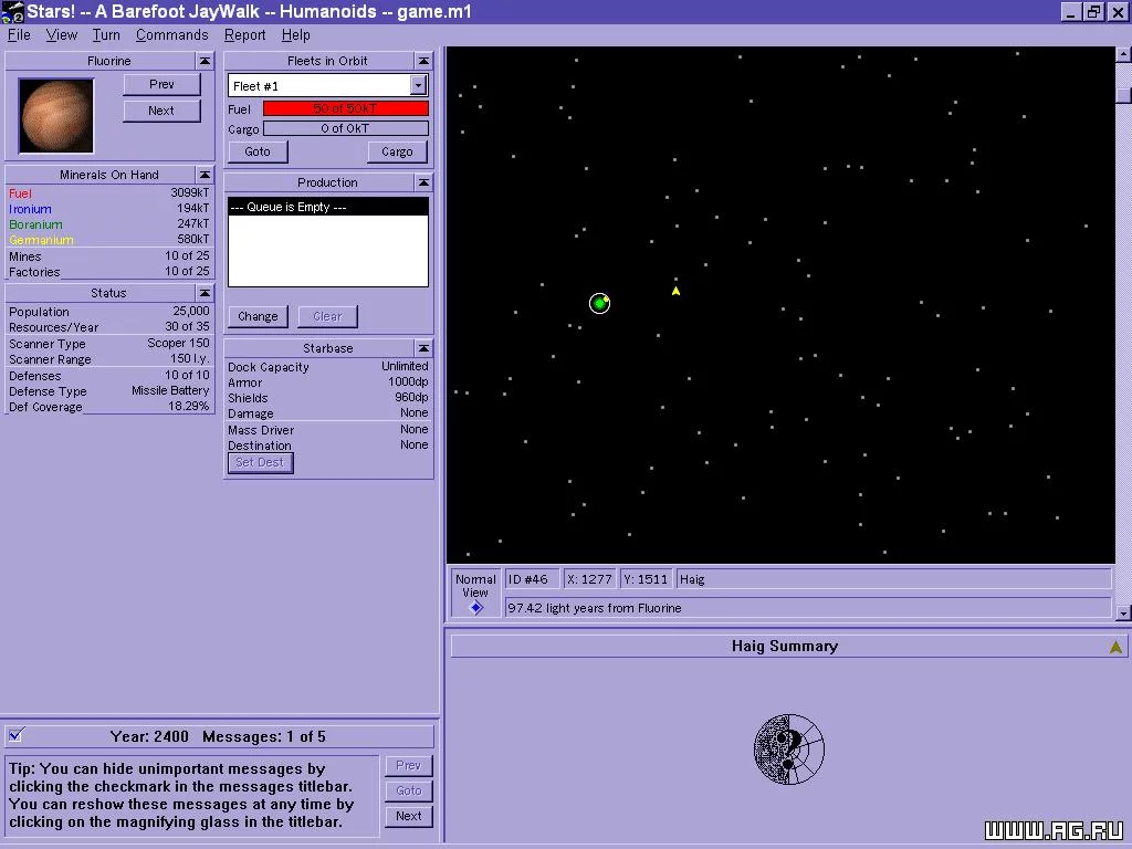 Изображение игры: Stars! 2