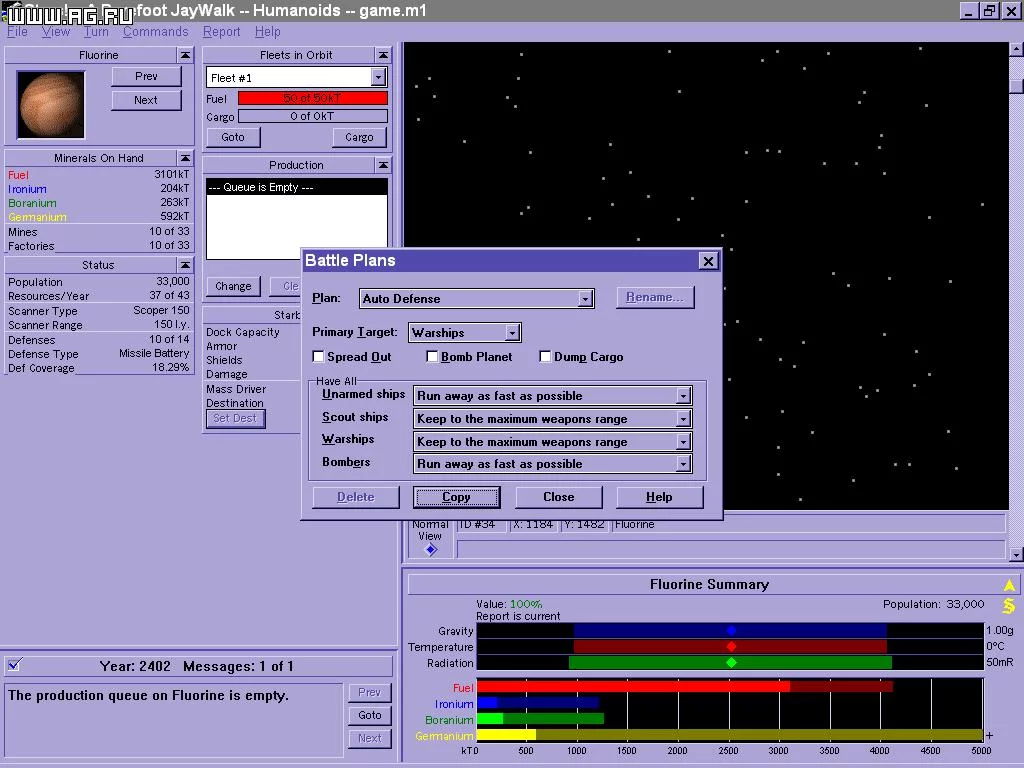 Изображение игры: Stars! 2