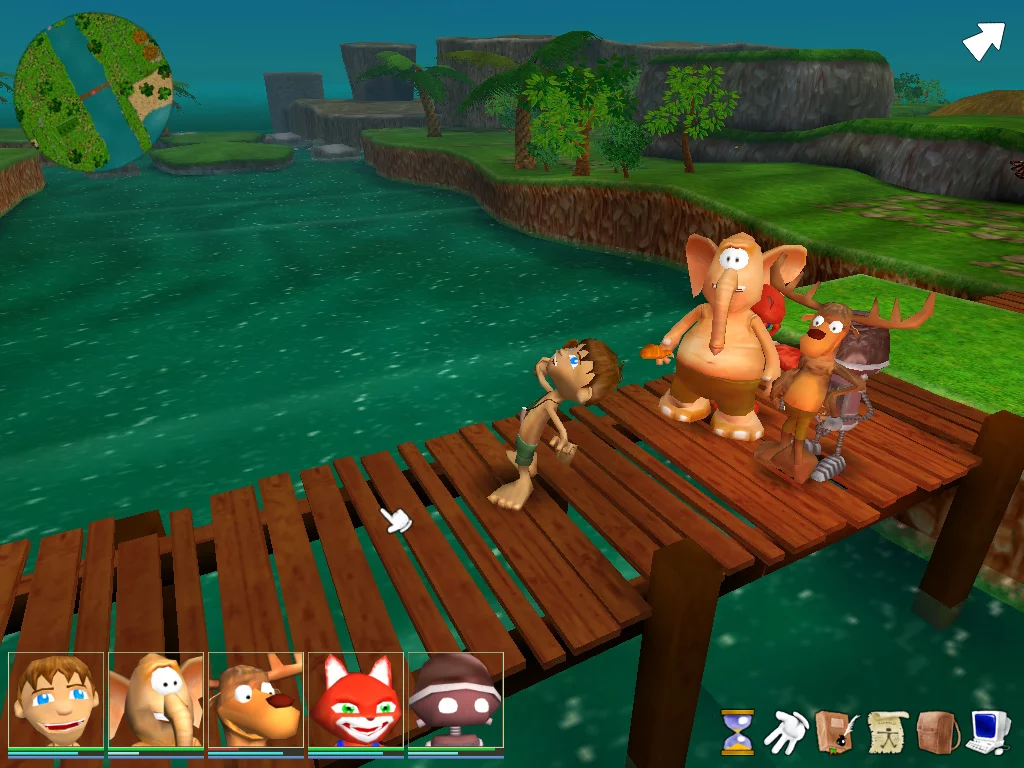 Изображение игры: The Mysterious Island