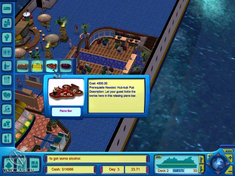 Изображение игры: Cruise Ship Tycoon