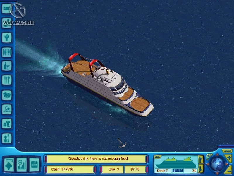 Изображение игры: Cruise Ship Tycoon