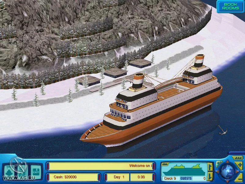 Изображение игры: Cruise Ship Tycoon