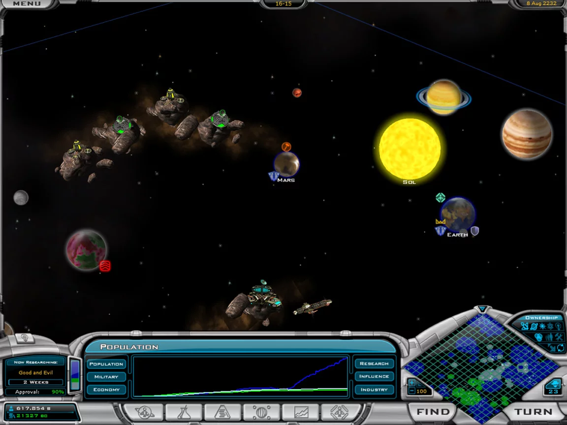 Изображение игры: Galactic Civilizations II: Dark Avatar