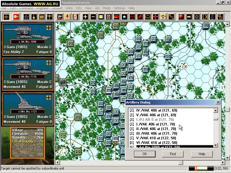 Изображение игры: Panzer Campaigns: Bulge '44