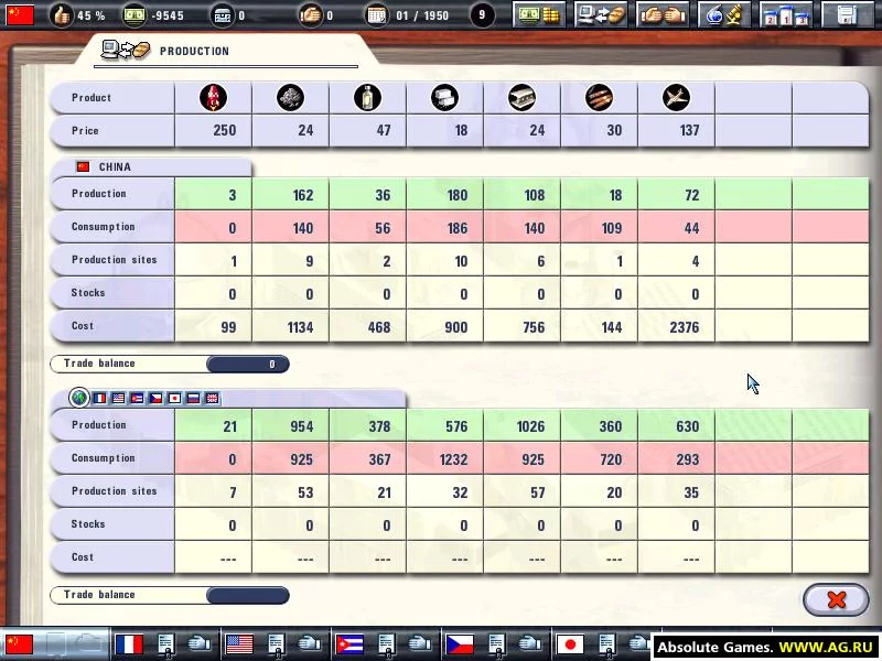 Изображение игры: Economic War