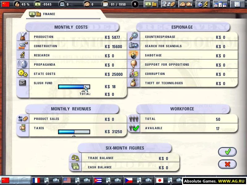 Изображение игры: Economic War