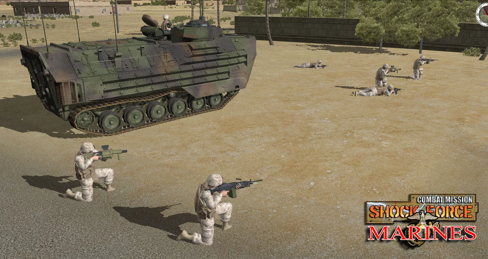 Изображение игры: Combat Mission: Shock Force - Marines