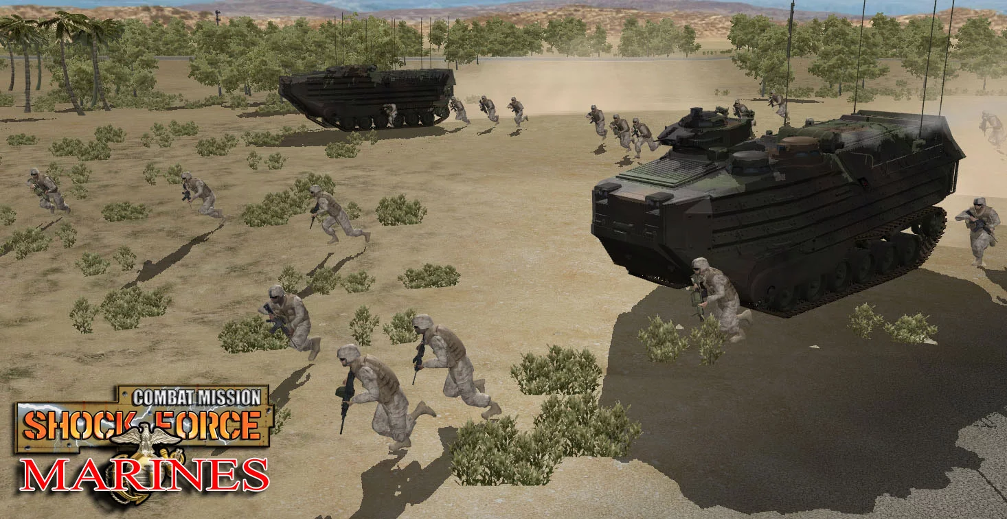 Изображение игры: Combat Mission: Shock Force - Marines
